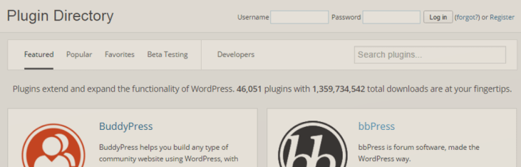 directorio plugins wordpress